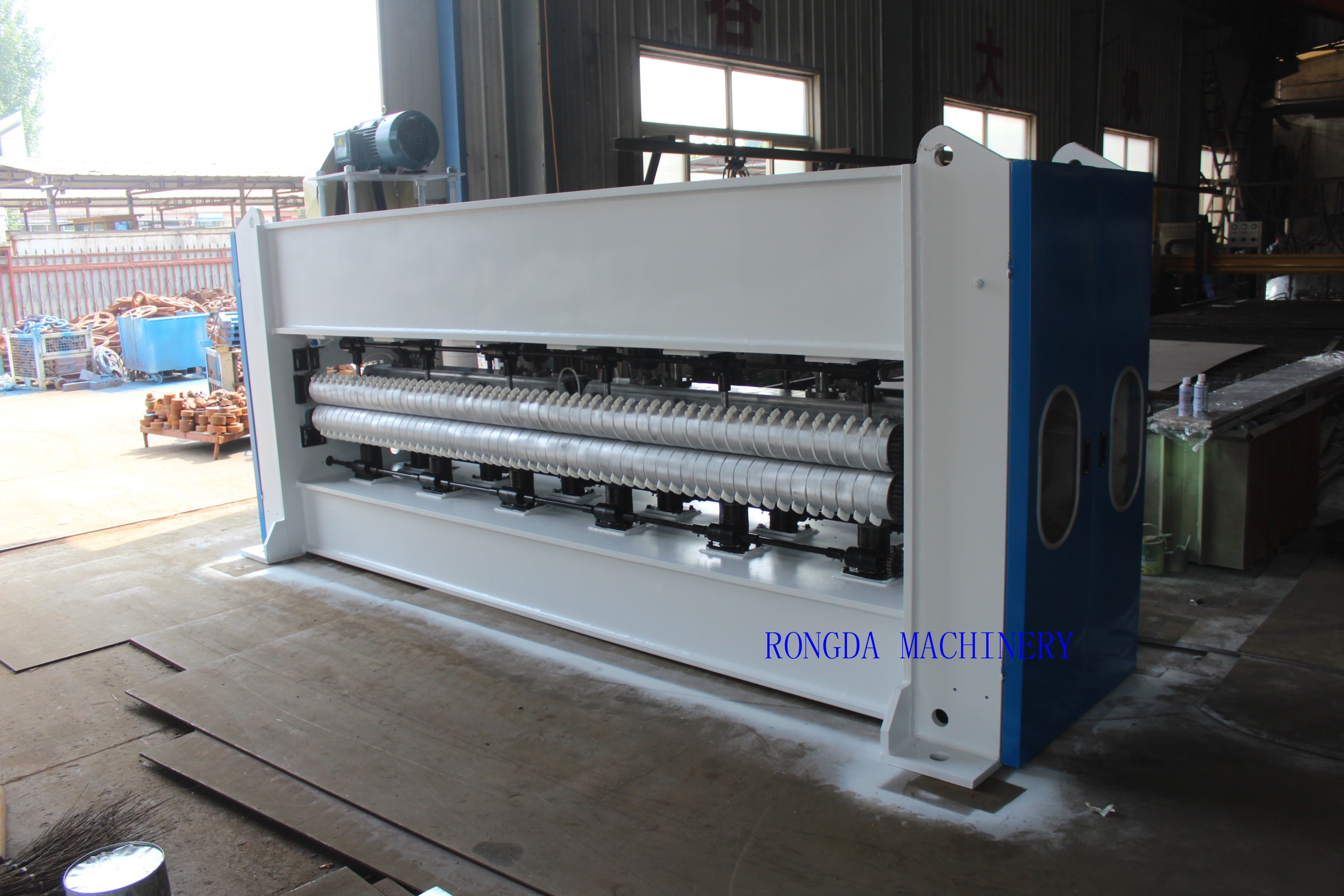 Textile waste / Cotton Textile recycling  / non woven  middle speed needle punching machine