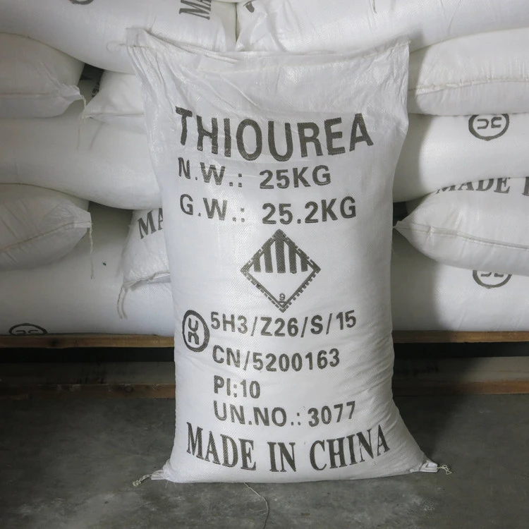 Textiles bleaching agent 99% intermediates thiourea industrial grade