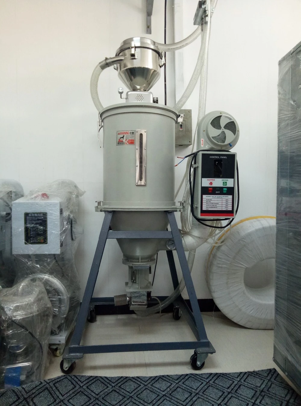 THD-50 Plastic Powder Raw Material Hopper Dryer Drying Machine For Injection Molding Industry