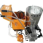The highway road marking thermoplastic coating machine used road marking machine