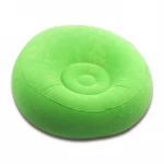 The new PVC flocking lazy sofa inflatable folding recliner
