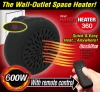 the wall outlet space electric heater