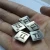 Import Titanium block titanium cube elements metal cube price per kg with laser engraving from China