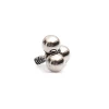Titanium Internally Threaded Mini Trio Balls Attachments Titanium Body Piercing Jewelry