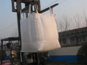 Tonne FIBC Big Jumbo Bag Flat Bottom Discharge Super Sack for Sand