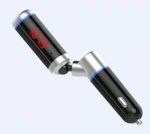 top BTreceiver fm transmitter wireless with quick charger 3.0 car charger kit