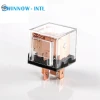 Transparent 12v 40a 5 pin auto relay with led lamp
