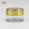 Transparent  Plastic Cosmetic Jars Empty Sample Lip Balm Container  Plastic Jar for Clear Acrylic Powder