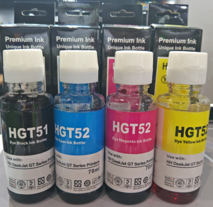 Trendvision Premium Ink GT51/52 Refill Dye Ink For HP GT5810/GT5820/GT5821/GT5822 InkTank 310-419