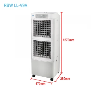 Triple Purification Portable ECO Evaporative Air Cooler with built-in Air Purifier and Humidifier