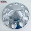 Truck Front wheel Chrome ABS Axle Hub Cap Covers Nut Covers for 10x285.75 hub
