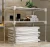 Import Two layers Multifunctional Standing Type Microwave Oven Shelf Rack from China