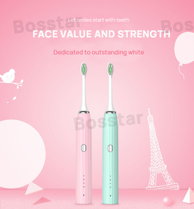 Ultrasonic Electric Toothbrush Vibrator Tooth Cleaner Whitening Teeth Washable Brush Heads For Teethtoothbrush