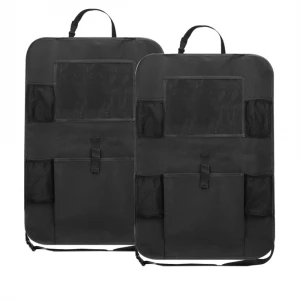 Universal Car Seat Back Organizer Multi-Pocket Storage Bag Tablet Holder Automobiles Interior Accessory Storage Organizer