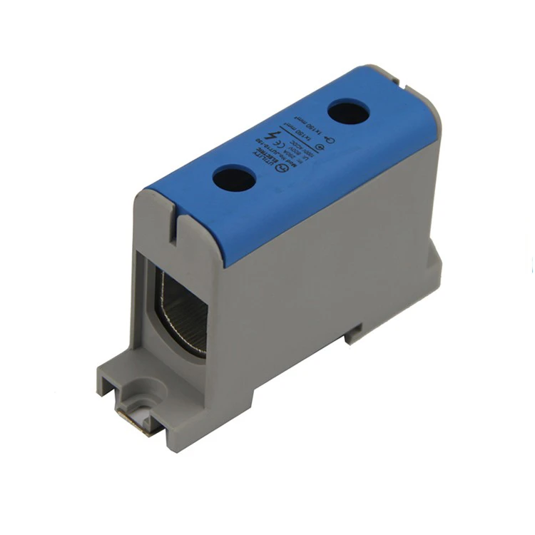 UNIZEN feed through high current CU/AL screw terminal blocks din rail distributor connector