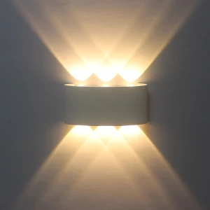 Up and down wall lamp 6W Waterproof Outdoor Garden Porch sconce lighting cheap price high quality outdoor lamp