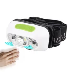 USB Rechargeable Led Headlamp Waterproof, High Power Bright Factory Rechargeable Motion Sensor Headlamp