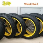 Used for fat bike and e-bike 20 inch bicycle fat wheel