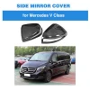 V Class Carbon Fiber Car Mirror Cover Cap for Mercedes Benz V220D V250 2016-2018