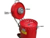 Vacuum sandblaster 1200W motor power, reasonable sandblasting machine price, 28gallon automatic sandblaster