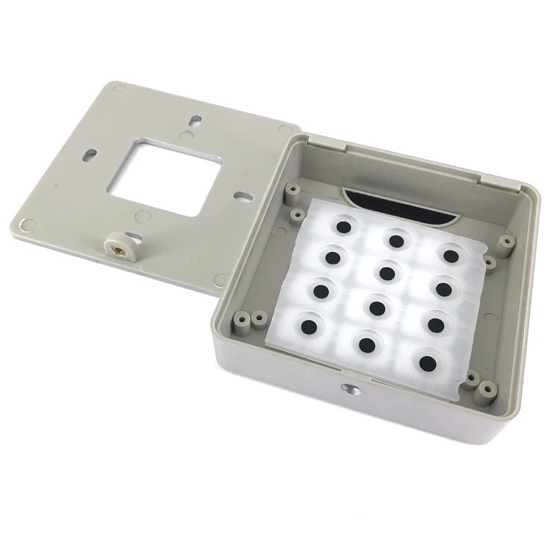 Vange electronic access control project box ABS plastic instrument housing chassis diy enclosure 86*86*22mm for attendance PCB