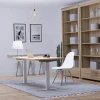 Venace Modern Ergonomic In-Stock White Office Desk Electric Height Adjustable Standing Desk Table Legs  Free Shipping to USA