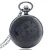 Import Vintage Charm Black Unisex Women Man Necklace Pendant Fashion Roman Number Quartz Steampunk Pocket Watch (KKWT82043) from China