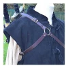 Vintage Double Leather Back Sheath Sword Sheath Medieval Weapon Holder Uniform Cosplay Costume