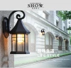 Vintage Europe Style iron Aluminum LED Outdoor Wall Lamp for hotel garden