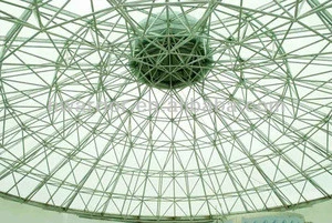 warehouse Color dome steel roof structure