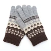 Warm cotton gloves winter Cycling Acylic Knitted Mittens Touch Screen winter gloves