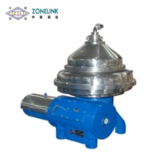 Water oil separation disc centrifuge separator for waste engine oil