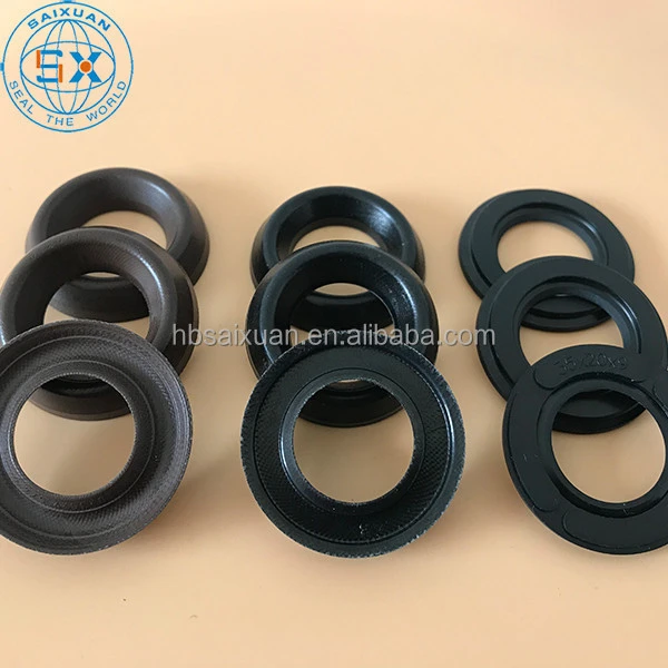 Water pump rubber oil seal hard plastic ring for washing machine parts