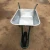 Import WB6414T galvanized construction wheel barrow packing in box from China
