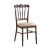 Import Wedding Banquet Furniture Aluminum Chiavari Napoleon Chair with Fixed Cushion from China