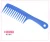 Import Wet Haircut Hair Comb Hairdressing Plastic Detangler Handle Wide-tooth Comb drop shipping from China