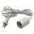 Import white Hanging Cover Light Salt Bulb Holder Socket Cable Plug Clip Dimmer Control Himalayan Lamp Cord from China