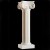 Import White Limestone Column, Exterior Gate Decor Pillars, House Decor Marble Roman Column For Sale from China