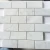 Import White Living Room Rectangle Marble Mosaic Tile from China