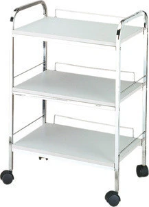 white salon trolley cart with salon furniture of beauty salon trolley for sale