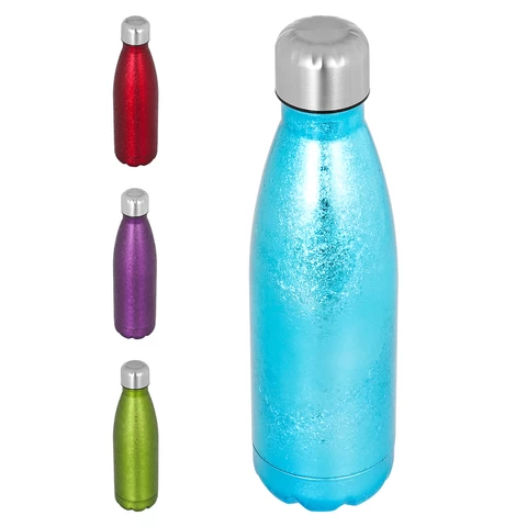 wholesale 500ML cola shape drink stainless steel insulated sport water bottle