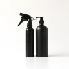 wholesale 100ml 300ml 500ml black cosmetic aluminum perfume spray pump bottle