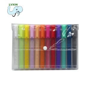 Wholesale 12 color high quality non-toxic use convenient drawing round head acrylic marker pen for kids