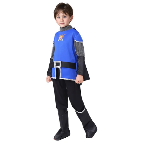 Medieval Knight Costume Blue Child