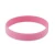 Import Wholesale Buy Custom Wristbands Pink Breast Cancer Awareness Bracelets Headband Rubber Silicone Wristband With Pink Color from China