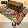 Wholesale cheap decorative polyester rugs for living room, bath room,