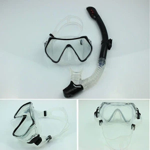 Wholesale Cheap Silicone Waterproof Diving Mask and Snorkel