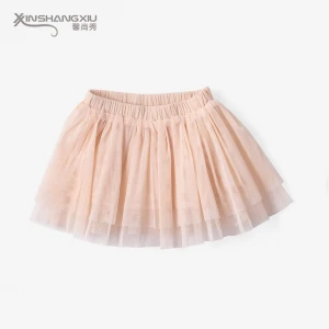 Wholesale cheap summer baby girls puffy dress tulle girls tutu skirt