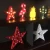 Import Wholesale Christmas LED Star Shaped Party Decorations Led Neon Signs Light from China