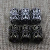 Wholesale custom antique engraving metal accessories cord stopper for hoodie